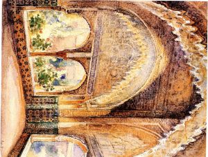 Granada, Alhambra: Lindaraja's Balcony. by Moustafa Farroukh
