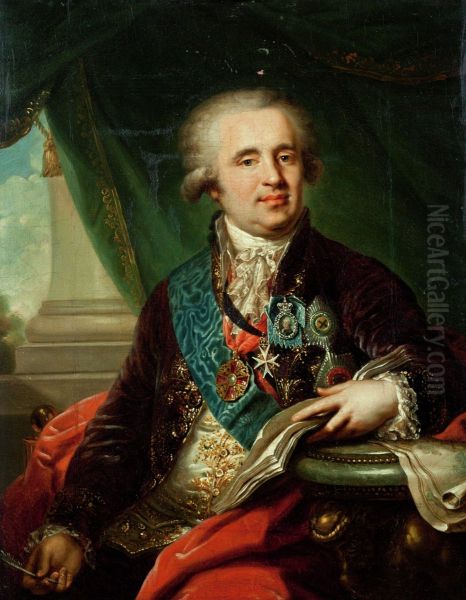 Portrait of Alexander Bezborodko - view 1