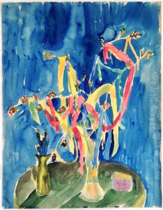 Coloured_Ribbons_on_Twigs_(Ties) Coloured_Ribbons_on_Twigs_(Ties)