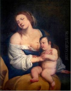 Mother and Child by Artemisia Gentileschi