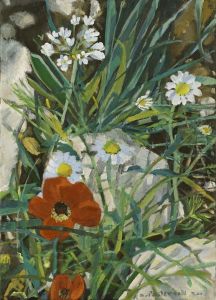 Flowers and Rocks by Anna Pasternak