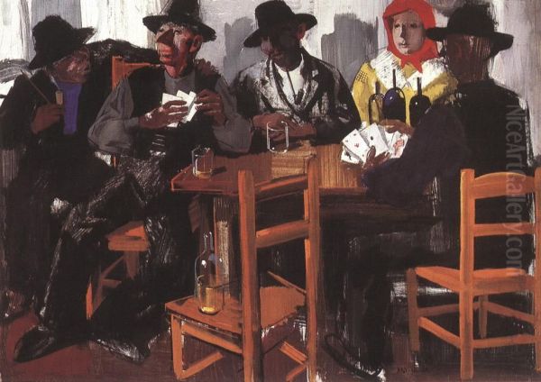 Card Players - view 1
