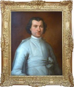 Portrait de l'Abbe Fyot de La Marche, comte de Bosjean, aumonier du Roi, Abbe commendataire de Saint-Etienne de Dijon