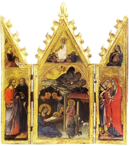 Nativity, Resurrection and Saints - view 1