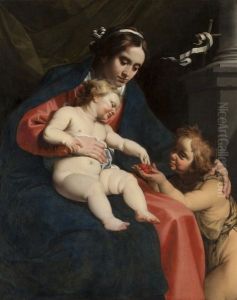 The Virgin and Child with St John the Baptist