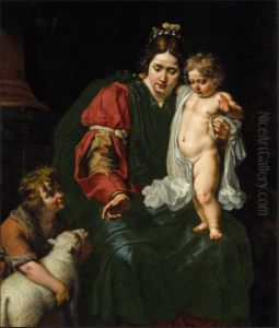 The Virgin and Child with the infant St John the Baptist