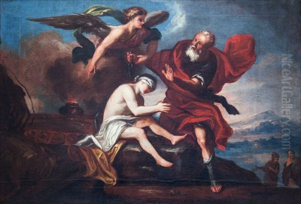 Sacrifice of Isaac - view 1