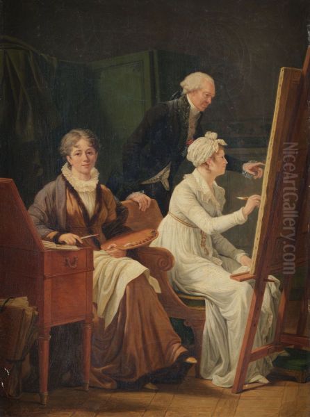 Autoportrait de l'artiste dans l'atelier - view 1