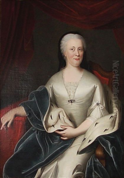 Portrait ofLandgravine Marie Louise of Hesse-Kassel(1688-1765) - view 1