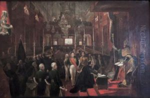 Study for the Consecration of Dom Pedro I by Nicolas-Antoine Taunay