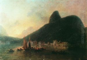View of Botafogo cove by Nicolas-Antoine Taunay