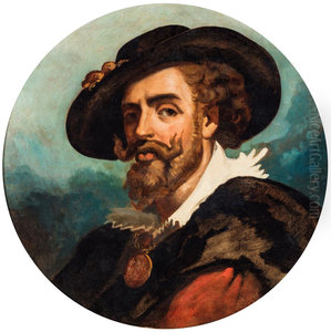 Portrait of the Flemish painter Peter Paul Rubens Portrait of the Flemish painter Peter Paul Rubens