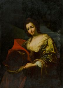 Salome with the head of John the Baptist by Simon Vouet
