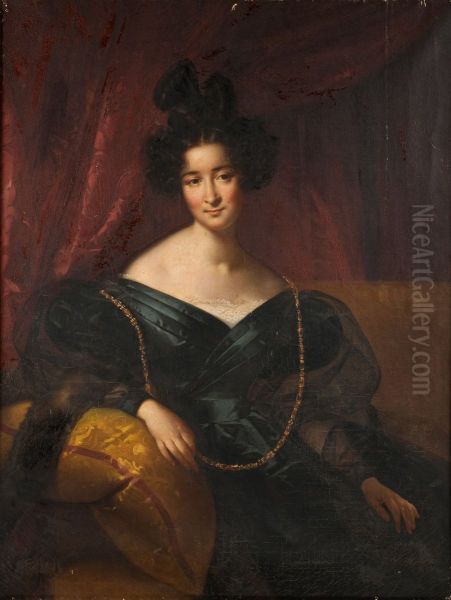 Portrait of Sophie Dawes, Baronne de Feucheres - view 1