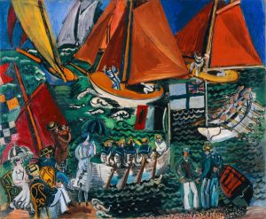 The Regatta by Raoul Dufy