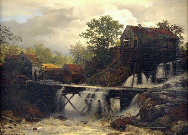 A timbermill in Westphalia - view 1