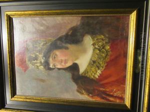 Minerva by Juan Luna