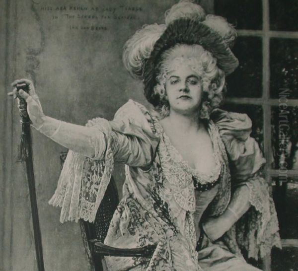 Ada Rehan as Lady Teazle in "The School For Scandal" - view 1