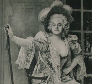 Ada Rehan as Lady Teazle in "The School For Scandal" by Jan van Beers