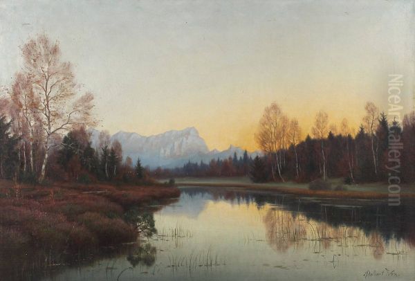 Am Moor. Motiv bei Berg am Starnberger See (Moorlandschaft), - view 1
