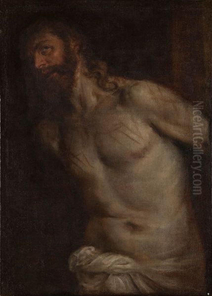 Scourged Christ - view 1