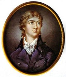 Portrait ofAdelbert von Chamisso(1781-1838) by Unidentified painter