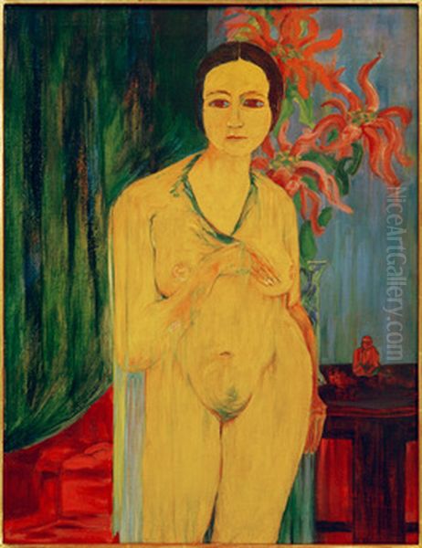 Yellow nude - view 1