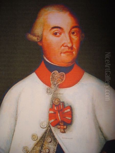 Baron Adam Franjo Buric /Adam Francis Burich/ (1732-1803), Croatian nobleman and general of the Habsburg Monarchy imperial army - view 1
