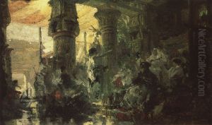 <<Bludnyj syn>> by Vasily Polenov
