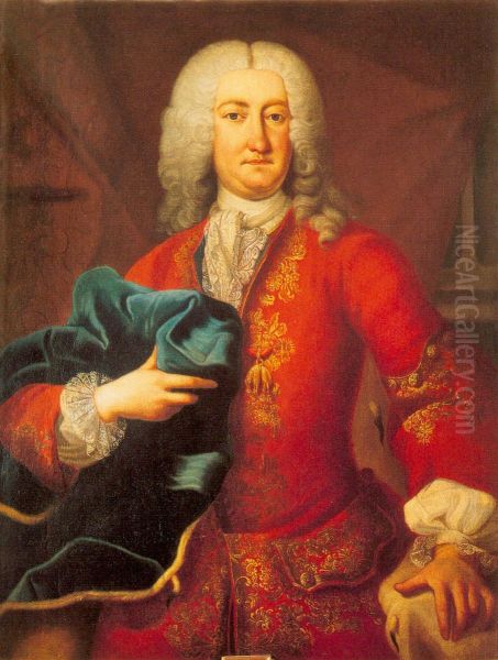 Portrait ofJoseph William Ernest, Prince of Furstenberg-Stuhlingen(1699-1762) - view 1