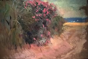 Adelfas de La Malvarrosa by Joaquin Sorolla