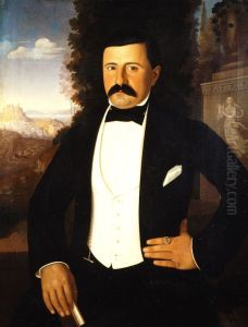Adliger vor Akropolis