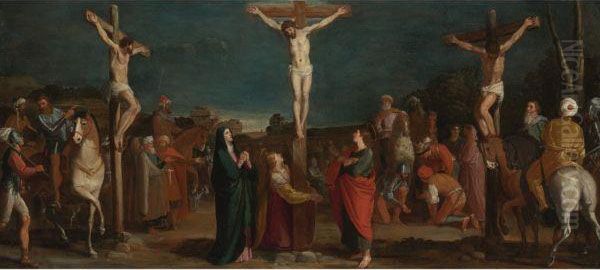 Crucifixion With Thieves - view 1