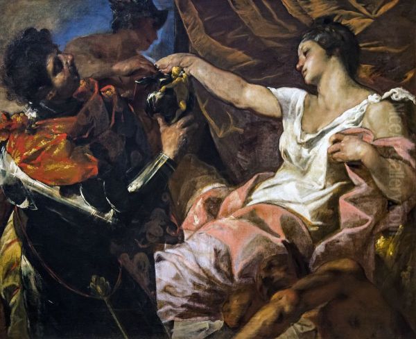 Circe and OdysseusorMythological scene - view 1