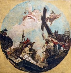 L'esaltazione della Croce by Giovanni Battista Tiepolo