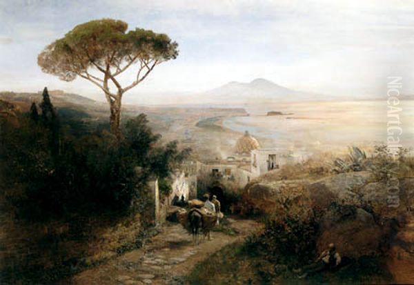 Coastal landscape, Naples - view 1