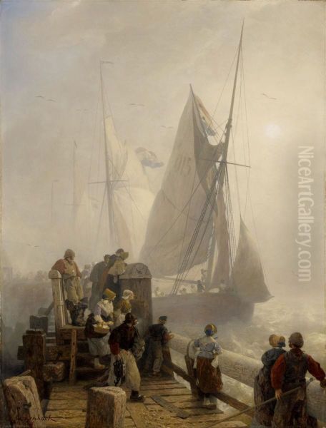 Binnenlopende schepen, Hollandse kust - view 1