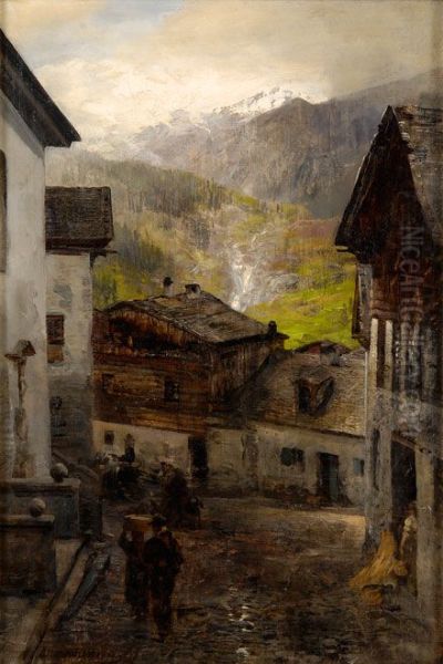 Bergdorf am Fuss des Rigi - view 1