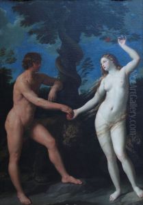 Adam and Eve by Guido Reni