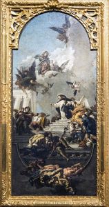 Institution of the Rosary by Giovanni Battista Tiepolo