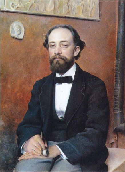 Portrait of Walter Runeberg - view 1