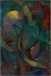 Abtraction 26. Delicate Symphony by Kurt Schwitters