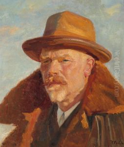 The artist's self-portrait.
