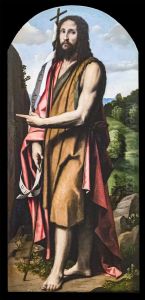 John the Baptist by Alessandro Bonvicino (Moretto da Brescia)