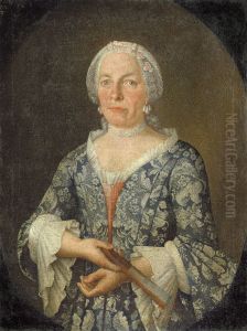 Karoline von Kirchberg, Grafin von Sayn-Hachenburg (1720-1795) by Johann Baptist Hirschmann
