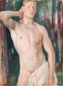 Young Nude Male by Magnus Enckell