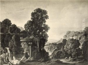 Landscape with the Good Samaritan by Adam Elsheimer