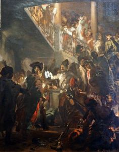 Bonsoir, Messieurs by Adolph von Menzel