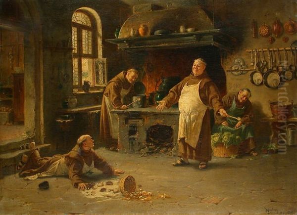 In the Cloister's Kitchen - view 1