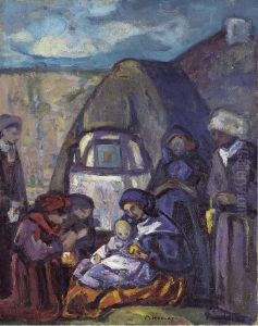 Anbetung by Adolf Holzel